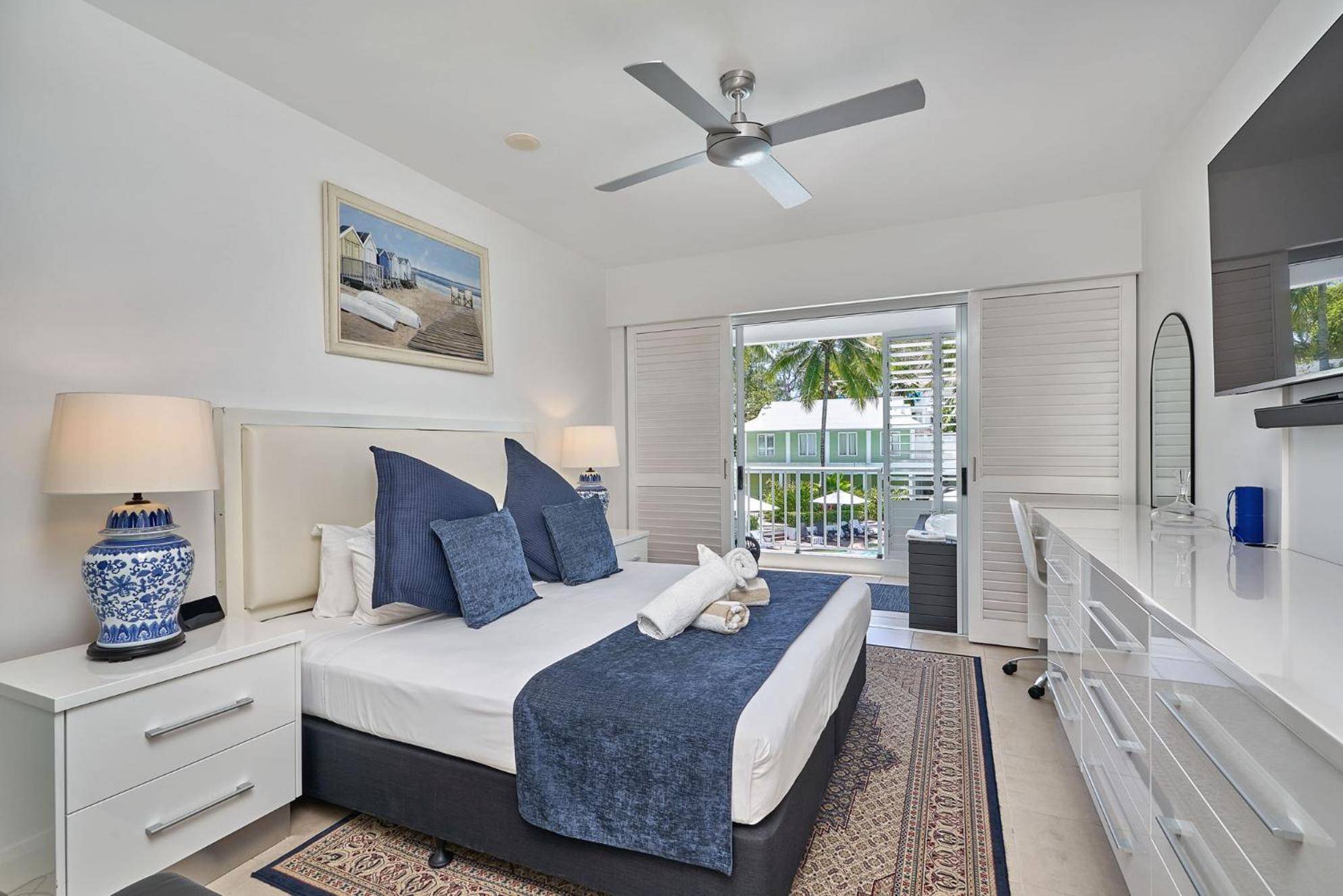 Beach Club Private Apartments Palm Cove Rom bilde