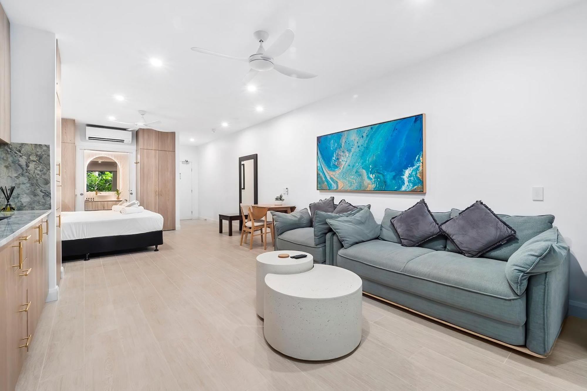 Beach Club Private Apartments Palm Cove Rom bilde